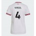 Liverpool Virgil van Dijk #4 Dámské Venkovní Dres 2026-27 Krátkým Rukávem Liverpool Virgil van Dijk #4 Dámské Venkovní Dres 2026-27 Krátkým Rukávem